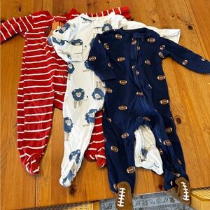 Carters pajama bundle of 3